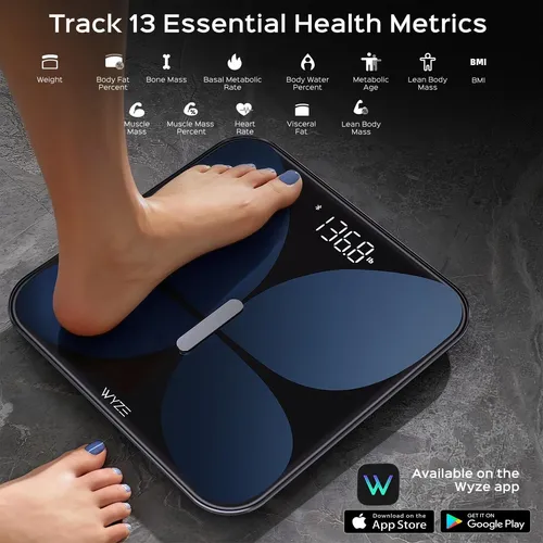 Báscula De Baño Digital Wyze Smart Scale X Butterfly