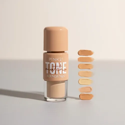 Pink 21 Base Con Aplicador Foundation Cremoso