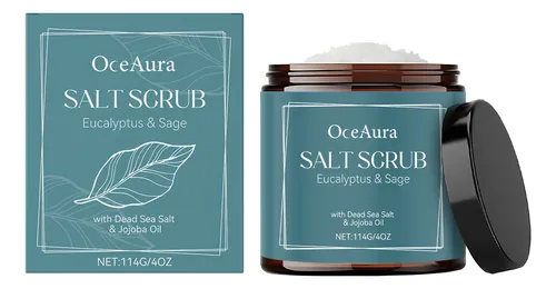 Exfoliante De Sal Marina Con Hidratación Ligera