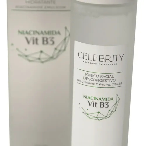 Celebrity Tónico Facial Descongestivo Niacinamida X120ml Todo Tipo De Piel