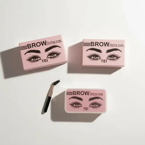 Jabón Cera Gel Cejas Laminado Sin Color Incluye Cepillo