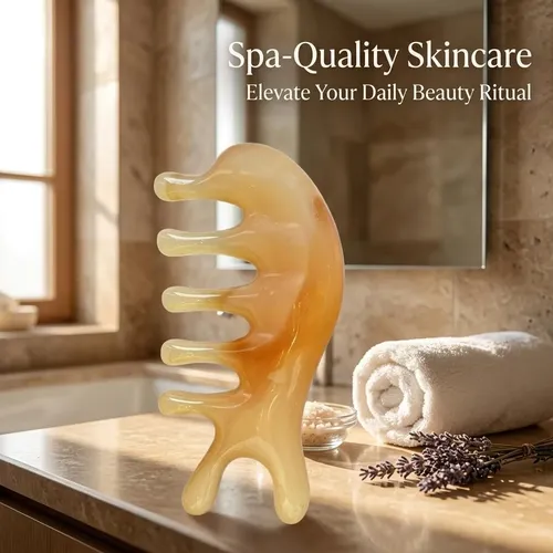 2 Juego De Herramientas De  Facial Gua Sha De 2 Piezas