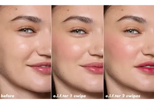Elf Sheer For It Blush Tint Labios Y Mejillas Larga Duración Orange Crush