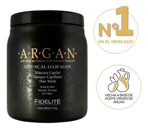 Fidelité Argán Máscara Capilar Nutritiva Anti Frizz X 1000ml