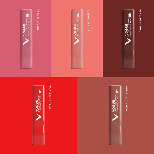 Labial Mate En Barra Vogue Colorissimo