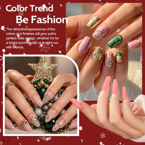 Set Esmaltes Gel Lavender Violets 49 Pzs 45 Colores Efecto