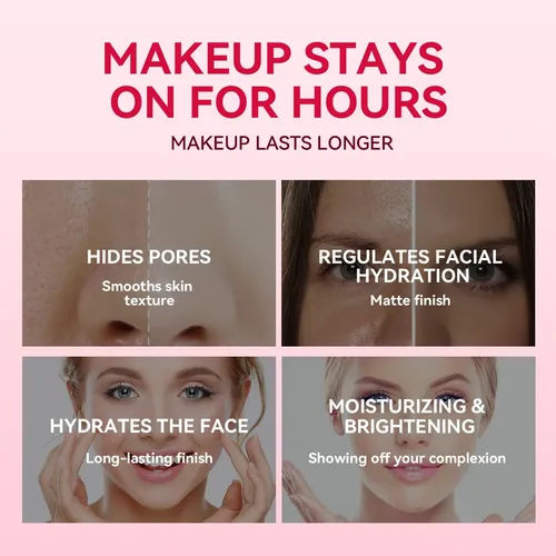 Crema A Base De Poros Faciales Para Poros Apretados, Alisada