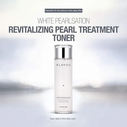 Leche Hidratante Toner Klavu Pearlation Con Extracto De Perl