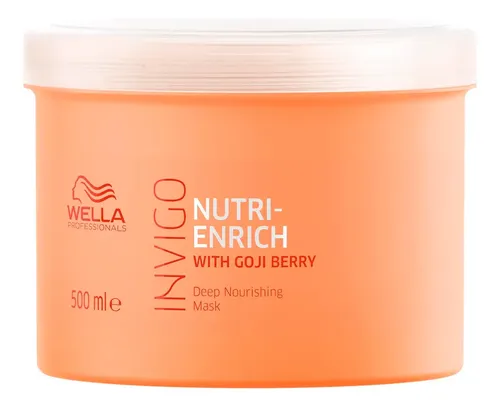 Máscara Capilar Wella Invigo Nutri Enrich Hidratación 500ml
