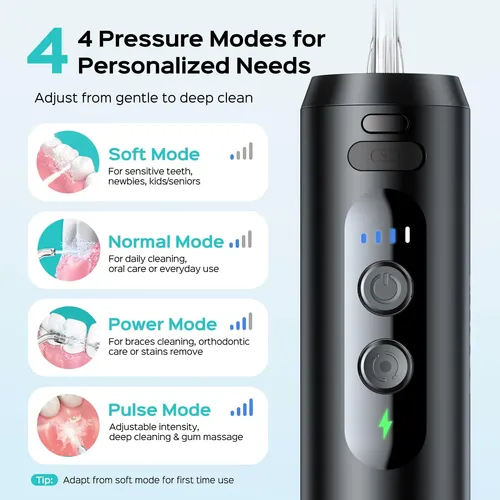 Minihilo Dental Coslus T40 Para Viajes, Negro