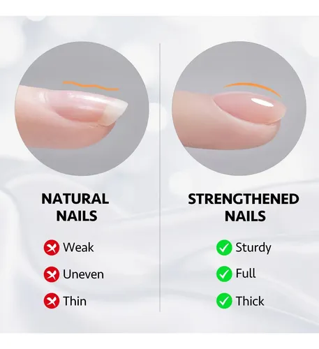 Set De Gel Para Uñas Gaoy 3 Pcs 16ml Brillante Y Sin