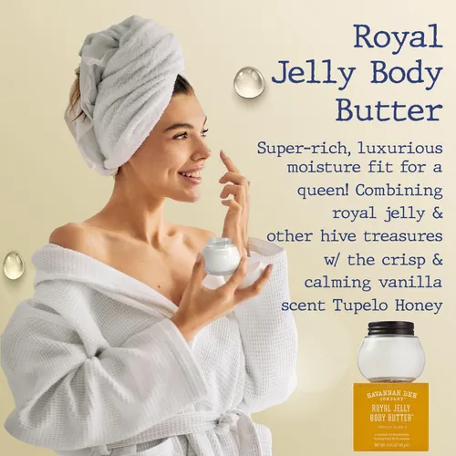 Manteca Corporal Savannah Bee Company Royal Jelly 50 Ml