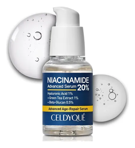 Serum Niacinamida 20% Y Ácido Hialurónico 1%