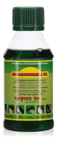 Aceite Capilar, Aceite De Mahabhringaraj, 100 Ml, Ayurvédico