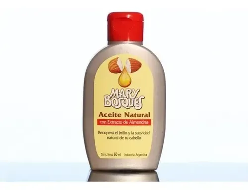 Mary Bosques Aceite Natural De Almendras  60ml X 3 Unidades