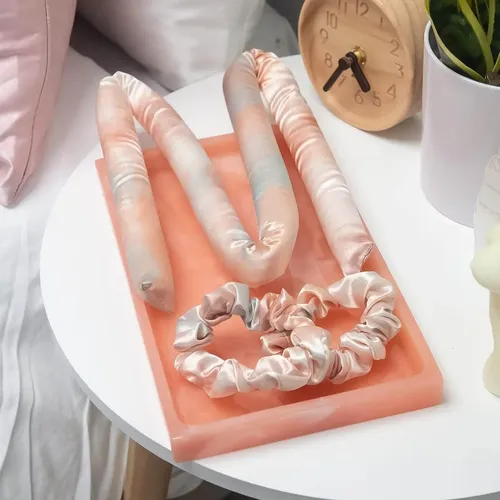 Rizadores Sin Calor Para Dormir De Satén Kitsch Cabello Ondulado