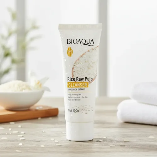 Jabón Limpiador Facial De Arroz Bioaqua