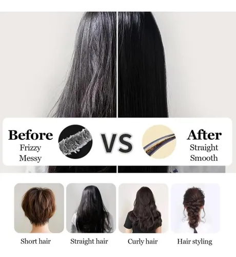 Peine Masaje Cojín Retráctil Cepillo Autolimpiante Cabello