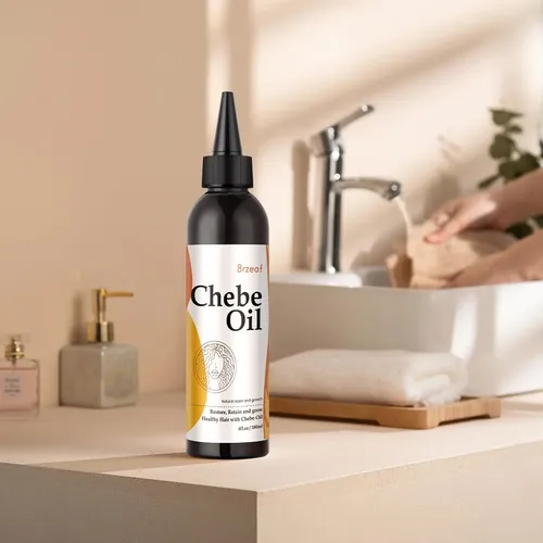 Aceite Para El Crecimiento Del Cabello Brzeaf Natural Chebe