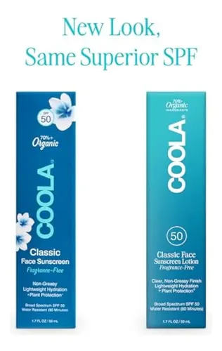 Coola Loción Protectora Solar Facial Orgánica Spf