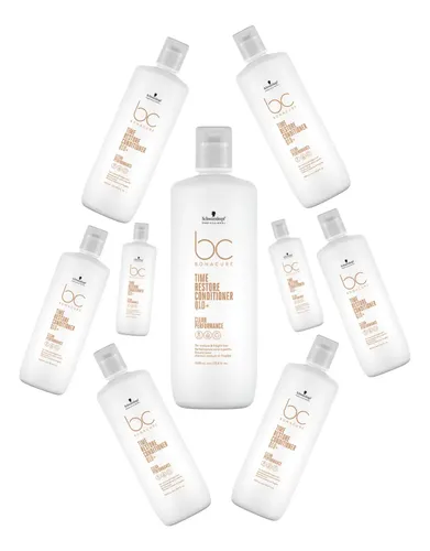 Acondicionador Bonacure Time Restore Volumen Y Densidad 1l