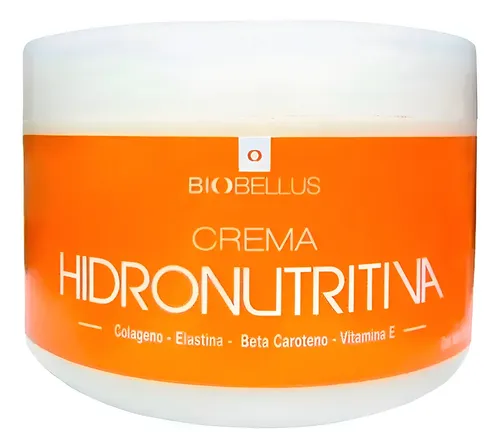 Crema Hidronutritiva Colágeno Biobellus 250g Facial-corporal