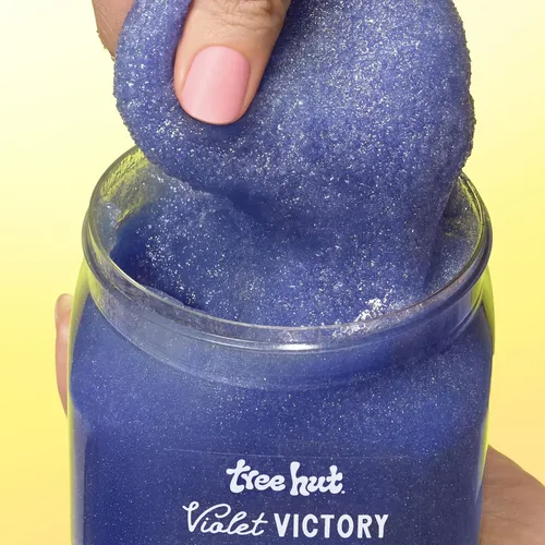 Exfoliante Corporal Tree Hut Violet Victory Con Mantequilla,