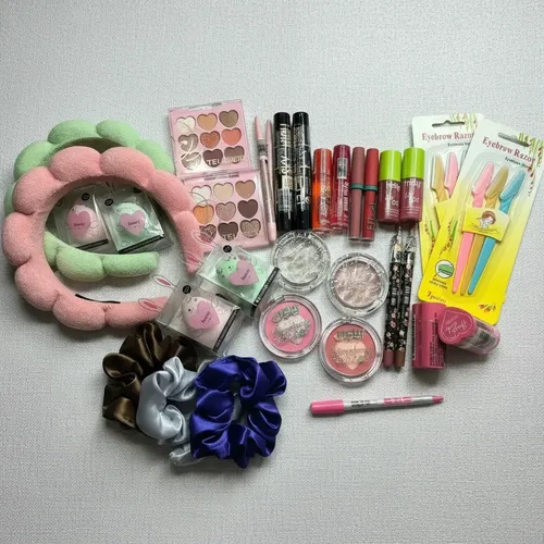 Set Mayorista De Maquillaje 29 Productos Sombra Vincha Glos