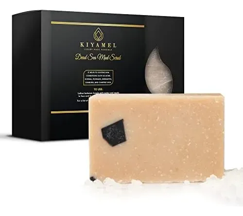 Kiyamel Barra De Jabón Exfoliante Corporal Con Sal Del Mar M