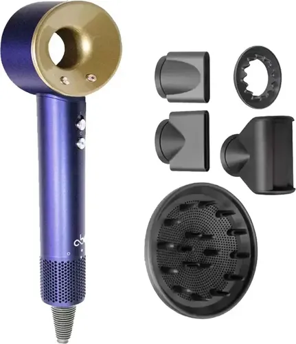 Secador De Pelo Abc Super Hair Dryer 1600w Profesional Anion Blanco