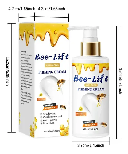 Crema Facial Y Corporal Bee King 2025, Reductora De Quiles Y