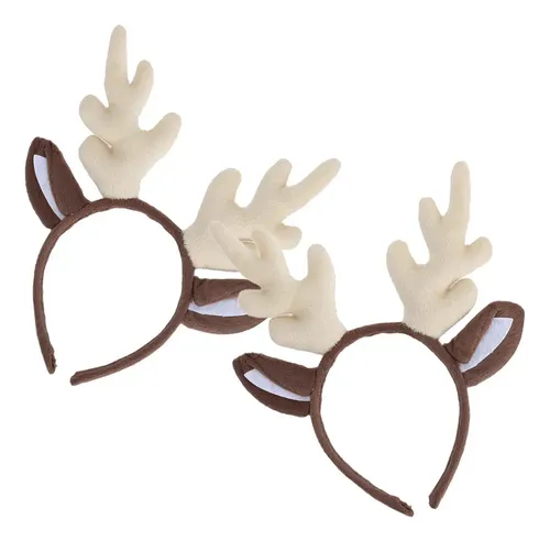 /// Headband With Horns, Christmas Headbands, 2 Units 2026//