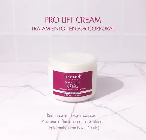 Idraet Pro Lift Cream Tratamiento Tensor Flacidez Corporal