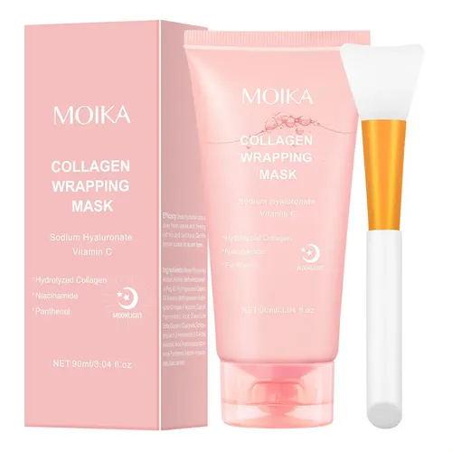 Mascarilla Antiarrugas Para Exfoliar Y Dormir Con Colágeno