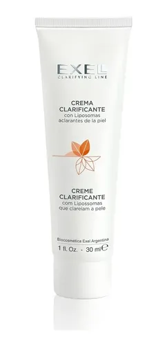 Crema Clarificante Exel Con Liposomas Aclarantes De La Piel