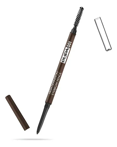 Maquillaje De Cejas Pupa High Definition Eyebrow Pencil Color 01 Blonde