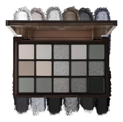 Paleta De Sombras K’apeine 15 Tonos Mate/brillo/gótico