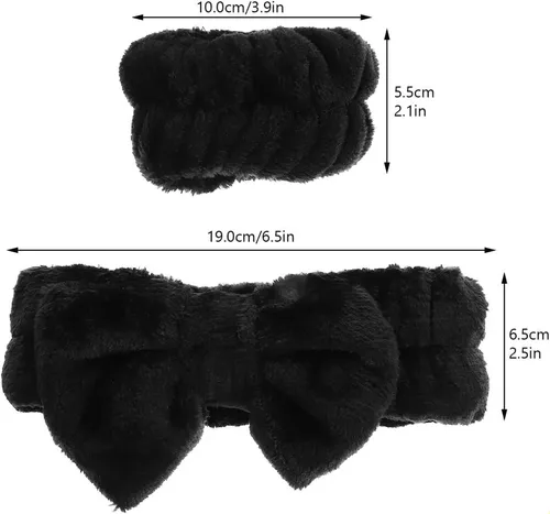 3 Pcs Paños Faciales Para Lavarse La Cara Diadema Diadema