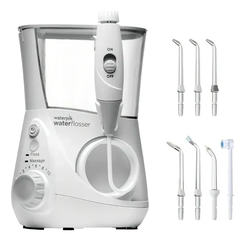 Yz1 Yz1. Irrigador Bucal Waterpik Aquarius White 120 Veces.