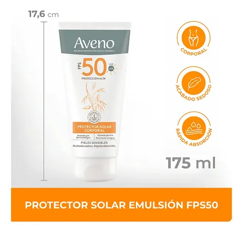 Aveno Combo Proteccion Solar Facial Y Corporal Piel Sensible