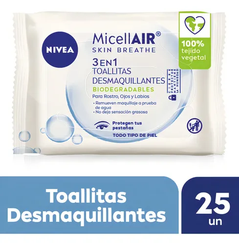 Desmaquillante Toallitas Nivea Micellair 4 En 1