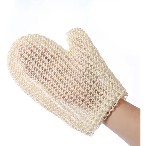 Manopla Guante Exfoliante Limpieza Sisal Rostro Corporal