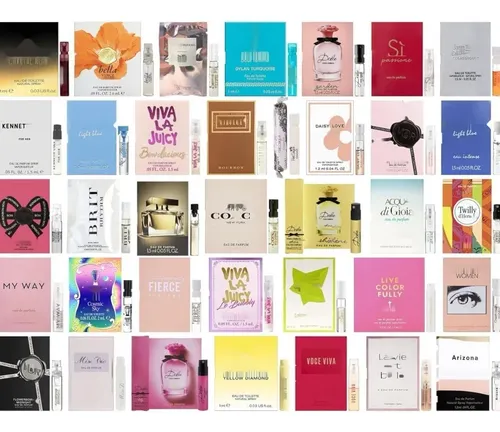 Set De Muestras De Perfume Jrobeauty Para Mujer, 12 Frascos