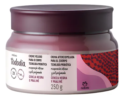 Crema Nutritiva Cereza Negra Y Praliné Tododia Natura