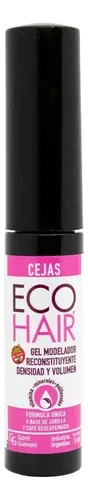 Eco Hair Gel Modelador Reconstituyente De Cejas Volumen 5ml