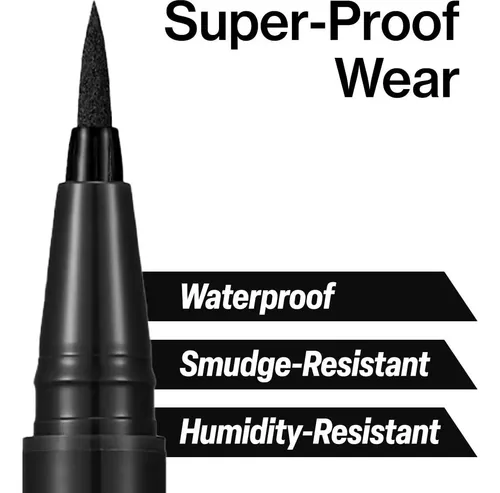 Delineador Líquido Superproof Pen Para Ojos Clio Marrón