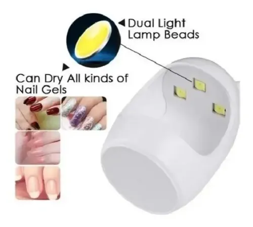 Kit Inicial X14 Cabina Led Uv Mini 6w Uñas Semi – Soft Gel