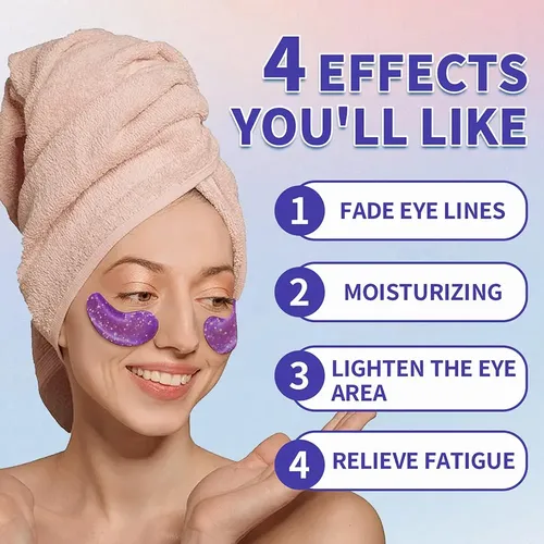 15 Pares De Parches Hidratantes De Colágeno Para Ojos
