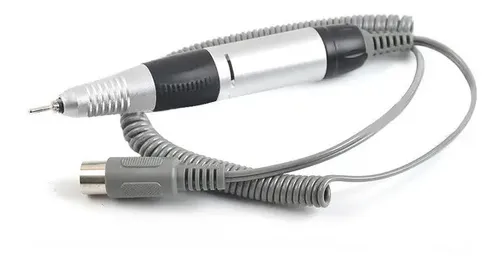 /zj Lima Eléctrica Para Uñas Tipo Bolígrafo 35000 Rpm /zj Silver And White