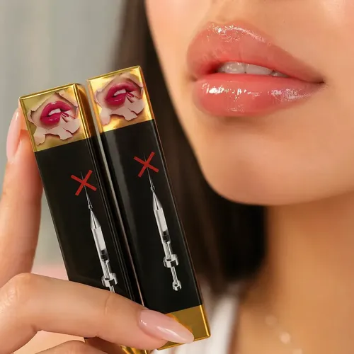 Brillo Labial Voluminizador con Colágeno y Karité, Incoloro